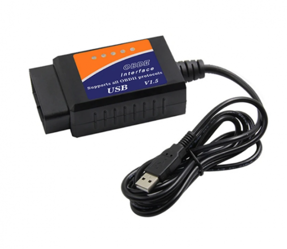 Адаптер  OBDII  ELM327 USB V1.5