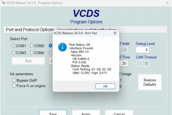 Vcds 24.7 hex v2 на STM32