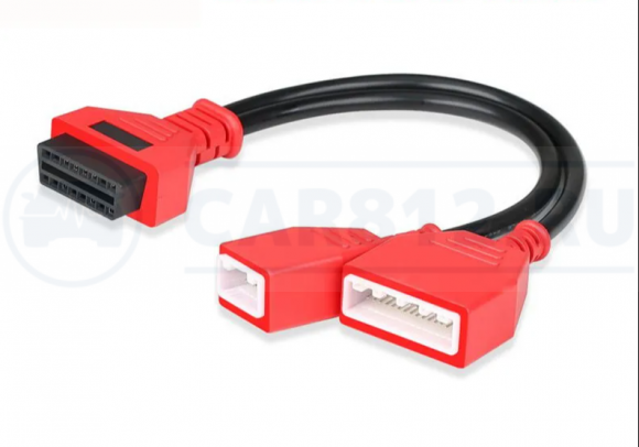 Переходник  Nissan 16 + 32 шлюз на OBD2