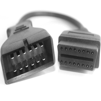 GM 12pin to OBD1 OBD2 connector ВАЗ ДЭУ