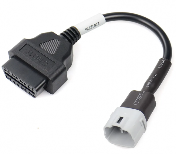 Переходник с колодки OBD2 на колодку Suzuki 6 пин
