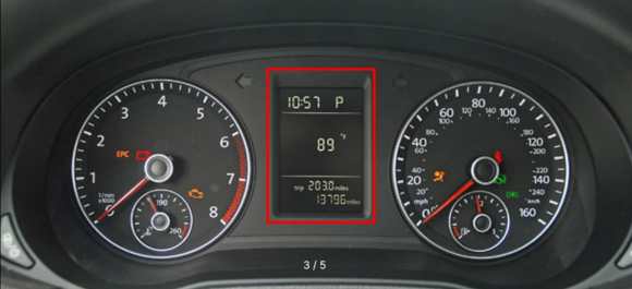 Шлейф дисплея приборной панели VW Golf VI/Passat/T5/Polo, Skoda Fabia