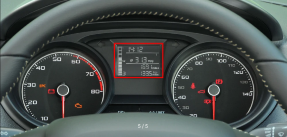 Шлейф дисплея приборной панели VW Golf VI/Passat/T5/Polo, Skoda Fabia