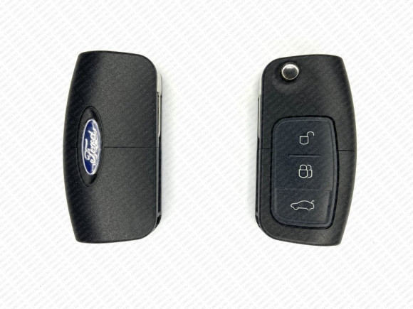 Ключ выкидной Ford 3 кнопки FO21